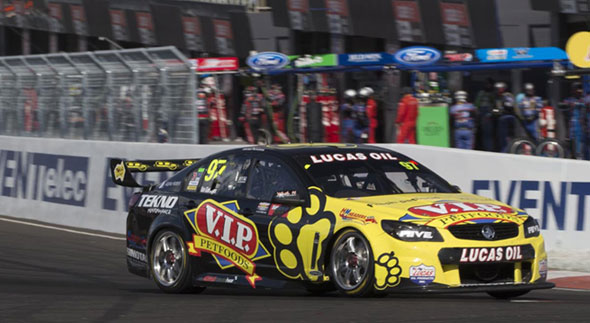 Bathurst pole to heartbreak for Lucas Oil's Van Gisbergen and Webb