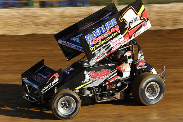 Murcott dodges rough and tumble of fast night two at the Lucas Oil Classic